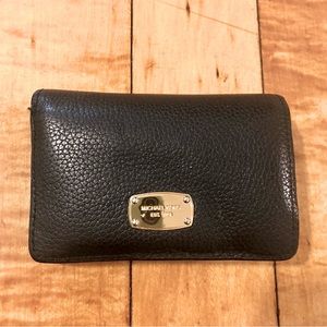 Michael Kors Black Leather Wallet